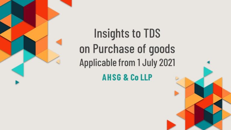 TDS on purchase of goods