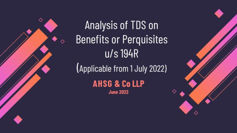 TDS on Benefit and Perquisites